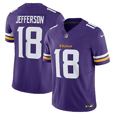 Men's Nike Justin Jefferson Purple Minnesota Vikings Vapor F.U.S.E. Limited Jersey