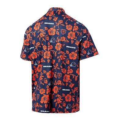 Men's Reyn Spooner Navy Chicago Bears Pua Performance Polo