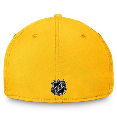 Men's Fanatics Branded Gold Nashville Predators Authentic Pro Training Camp Flex Hat