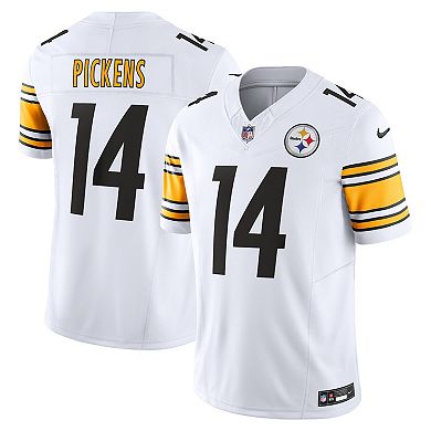 Men's Nike George Pickens White Pittsburgh Steelers Vapor F.U.S.E ...