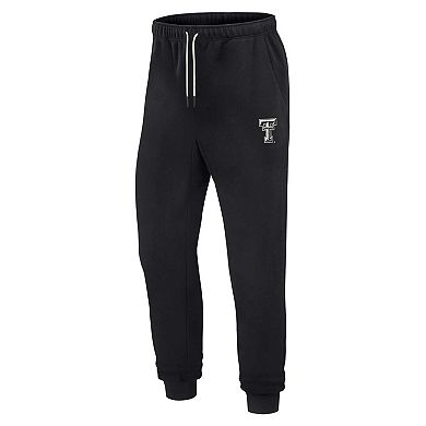 Unisex Fanatics Signature Black Texas Tech Red Raiders Super Soft Fleece Jogger