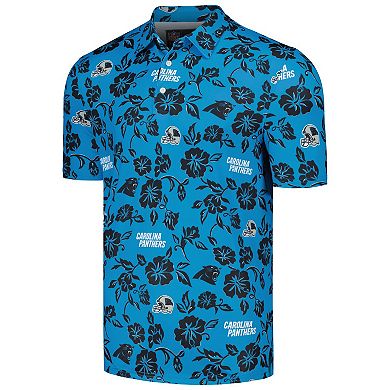 Men's Reyn Spooner Blue Carolina Panthers Pua Performance Polo