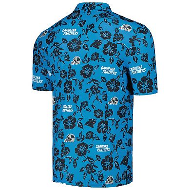 Men's Reyn Spooner Blue Carolina Panthers Pua Performance Polo