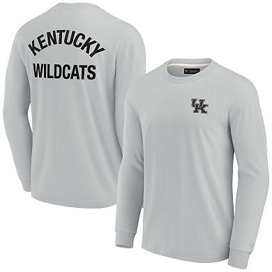 Unisex Fanatics Signature Gray Kentucky Wildcats Super Soft Long Sleeve T-Shirt