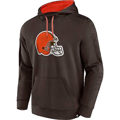 Men's Fanatics Branded Brown Cleveland Browns Defender Evo Pullover Hoodie