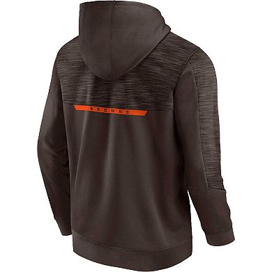 Men's Fanatics Branded Brown Cleveland Browns Defender Evo Pullover Hoodie