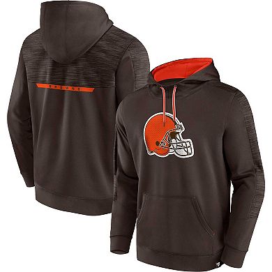 Men's Fanatics Branded Brown Cleveland Browns Defender Evo Pullover Hoodie