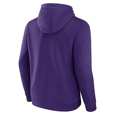 Men's Fanatics Branded  Purple Minnesota Vikings Between the Pylons Pullover Hoodie