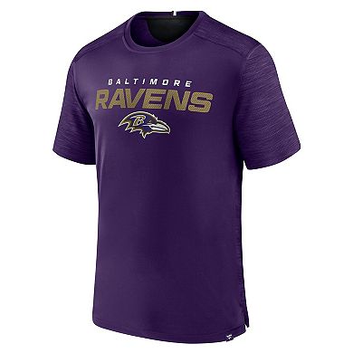 Men's Fanatics Branded Purple Baltimore Ravens Defender Evo T-Shirt
