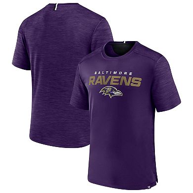 Men's Fanatics Branded Purple Baltimore Ravens Defender Evo T-Shirt