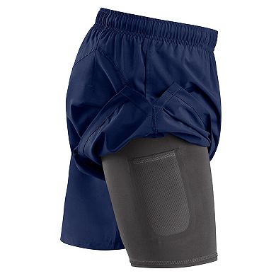 Men's Fanatics Branded Navy Washington Capitals Authentic Pro Tech Shorts