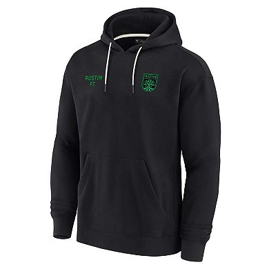Unisex Fanatics Black Austin FC Elements Super Soft Fleece Pullover Hoodie