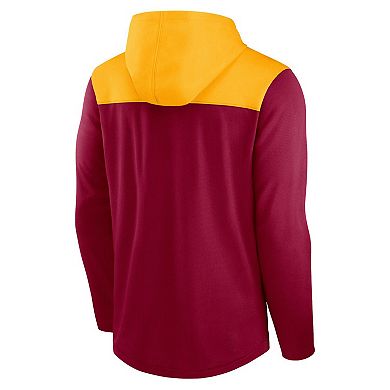 Men's Nike Burgundy Washington Commanders Fan Gear Pullover Hoodie