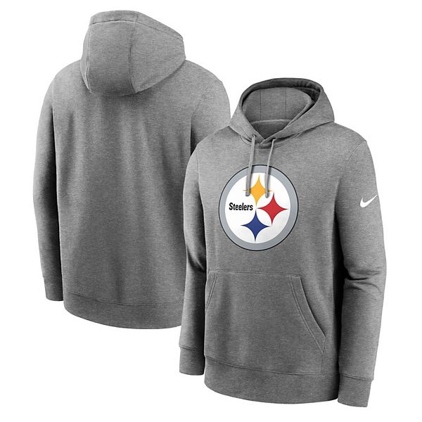 Men's Nike Heather Charcoal Pittsburgh Steelers Big & Tall Rewind Club ...