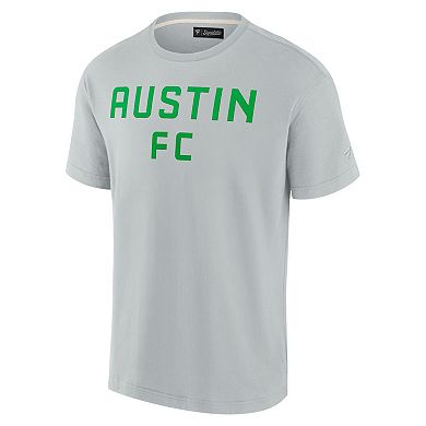 Unisex Fanatics Signature Gray Austin FC Elements Super Soft Short Sleeve T-Shirt
