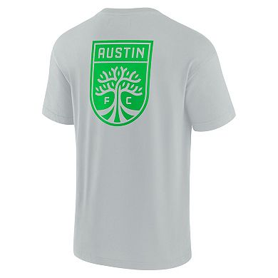 Unisex Fanatics Signature Gray Austin FC Elements Super Soft Short Sleeve T-Shirt