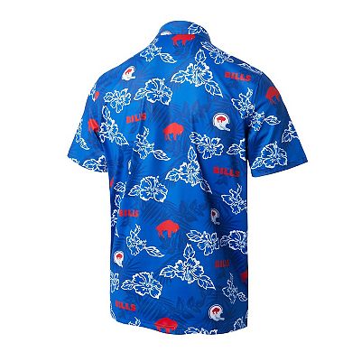 Men's Reyn Spooner Royal Buffalo Bills Throwback Pua Performance Polo