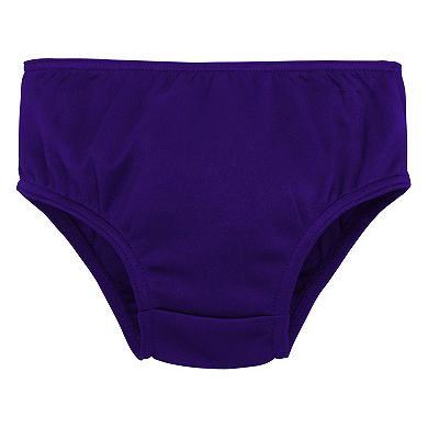 Girls Preschool Purple Minnesota Vikings Spirit Cheerleader Two-Piece Set with Bloomers