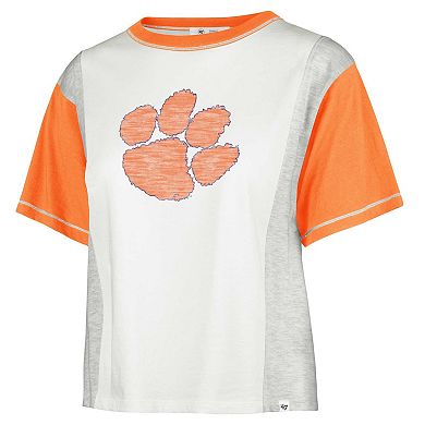 Woman's '47 White Clemson Tigers Premier Tilda Tee