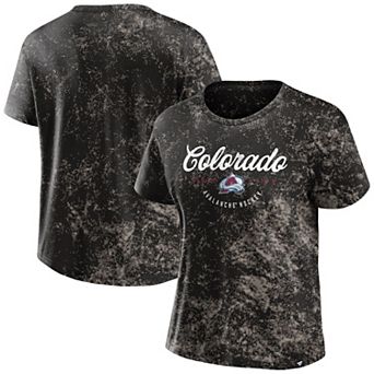 Women's Fanatics Branded Black Colorado Avalanche Breakaway T-Shirt