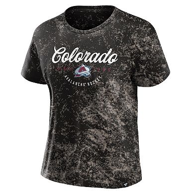 Women's Fanatics Branded Black Colorado Avalanche Breakaway T-Shirt