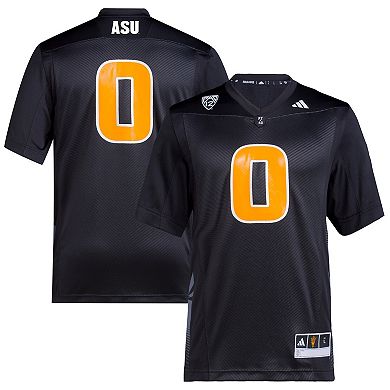 Men's adidas #0 Black Arizona State Sun Devils 2023 Premier Jersey