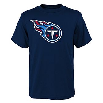 Youth Outerstuff Navy Tennessee Titans Primary Logo T-Shirt