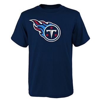 Youth Outerstuff Navy Tennessee Titans Primary Logo T-Shirt