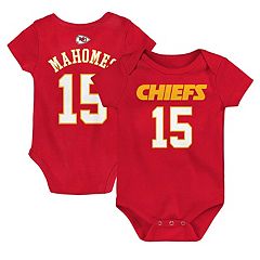 Newborn & Infant Red/Yellow Kansas City Chiefs Too Much Love Two-Piece  Bodysuit Set