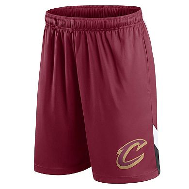 Men's Fanatics Branded Wine Cleveland Cavaliers Slice Shorts