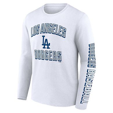 Men's Fanatics Branded Royal/White Los Angeles Dodgers Two-Pack Combo T-Shirt Set