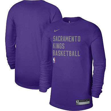 Unisex Nike Purple Sacramento Kings 2023/24 Legend On-Court Practice Long Sleeve T-Shirt