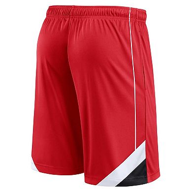 Men's Fanatics Branded Red Houston Rockets Slice Shorts