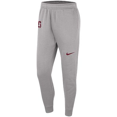 Men's Nike Gray Stanford Cardinal Club Fleece Pants