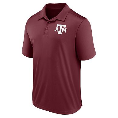 Men's Fanatics Branded Maroon Texas A&M Aggies Left Side Block Polo