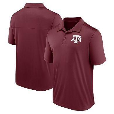 Men's Fanatics Branded Maroon Texas A&M Aggies Left Side Block Polo