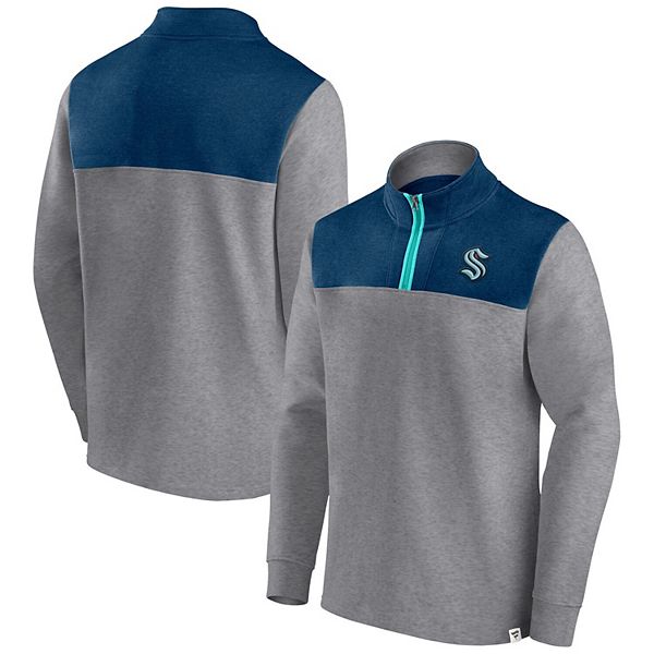 売れ筋商品|||ファナティクス パーカー・スウェットシャツ アウター レディース Men's Heather Gray Seattle Kraken Special Edition 2.0 Pullover Sweatshirt Heather Gray Men's Fanatics Branded Heather Gray Seattle Kraken Launch It