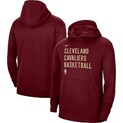 Cleveland Cavaliers Youth Rim Shot Pullover Hoodie - Wine