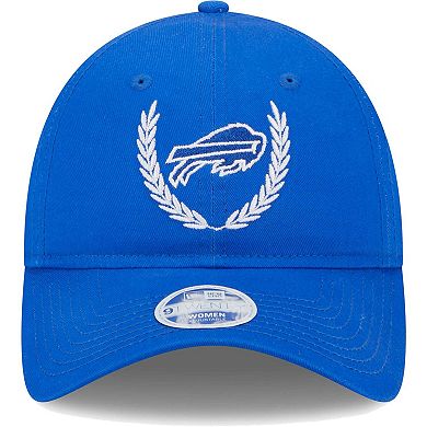 Women's New Era Royal Buffalo Bills Leaves 9TWENTY Adjustable Hat