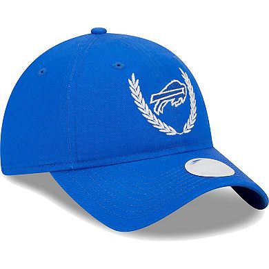Women's New Era Royal Buffalo Bills Leaves 9TWENTY Adjustable Hat