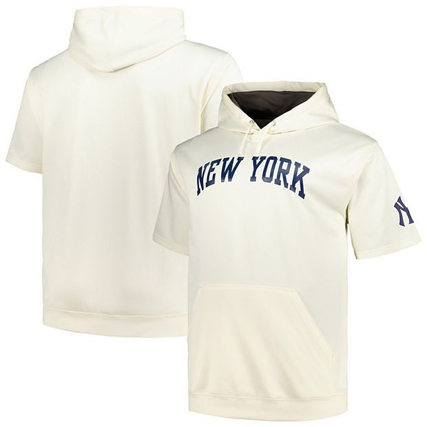 New york yankees short sleeve hoodie clearance
