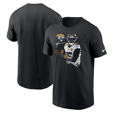 Men's Nike Trevor Lawrence Black Jacksonville Jaguars Player Graphic T-Shirt