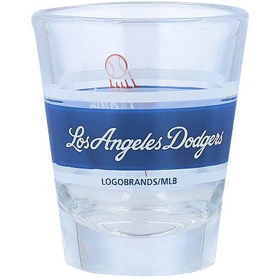 Los Angeles Dodgers 2oz. Stripe Shot Glass