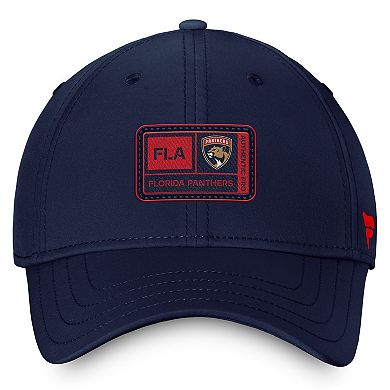 Men's Fanatics Branded  Navy Florida Panthers Authentic Pro Training Camp Flex Hat