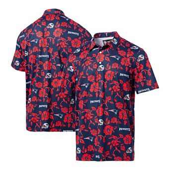 Men's Reyn Spooner Navy New England Patriots Pua Performance Polo