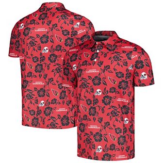 Men's Reyn Spooner Cardinal Arizona Cardinals Pua Performance Polo