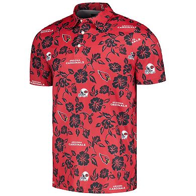 Men's Reyn Spooner Cardinal Arizona Cardinals Pua Performance Polo