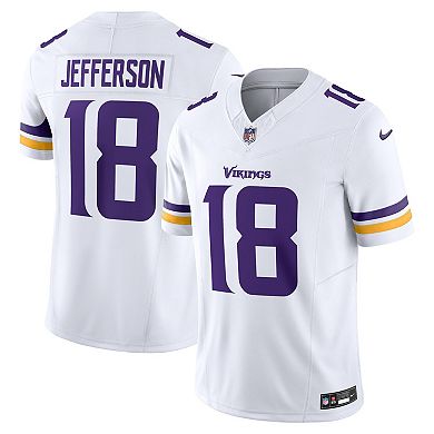 Men's Nike Justin Jefferson White Minnesota Vikings Vapor F.U.S.E. Limited Jersey