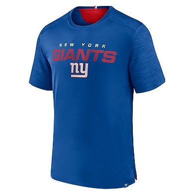 Men's Fanatics Branded Royal New York Giants Defender Evo T-Shirt