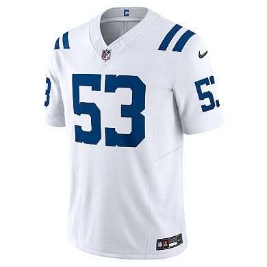 Men's Nike Shaquille Leonard White Indianapolis Colts Vapor F.U.S.E. Limited Jersey